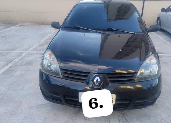 RENAULT CLIO 1.0 CAMPUS 16V FLEX 4P MANUAL RENAULT CLIO 1.0 CAMPUS 16V FLEX 4P MANUAL